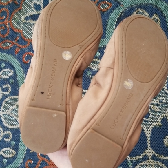 Lucky Ballet Flats Sz 8.5 GUC - Picture 5 of 5